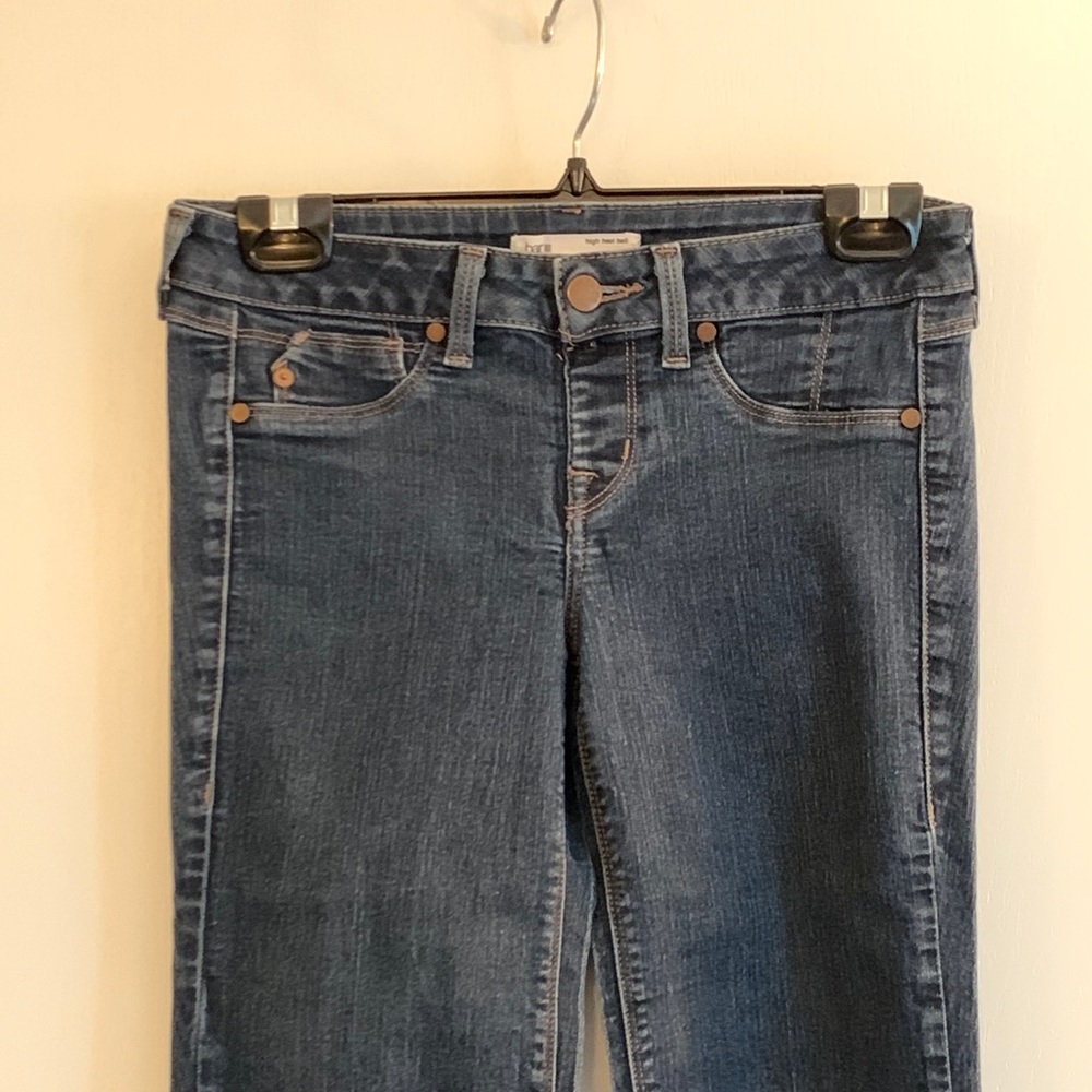Bar III High Heel Bell Stretch Jeans-S